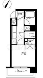 スカイコート日本橋浜町公園 9階 間取り図