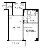 赤坂リキマンション 3階 間取り図