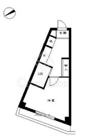 スカイコート恵比寿 3階 間取り図