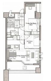 LANAI TOWN RENAISSANCE GRAND HIGHRISE (ラナイ タウン ルネッサンス グランドハイライズ) 905 間取り図