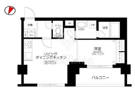 デュオ・スカーラ麹町 2階 間取り図
