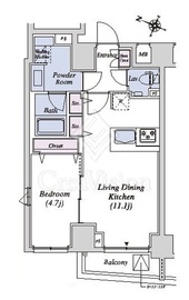 THEATER COURT本駒込 (シアターコート本駒込) 1101 間取り図