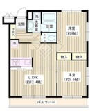 ルミエール妙蓮寺Ⅱ 301 間取り図