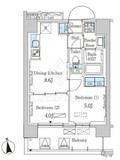 パークアクシス柏 1304 間取り図