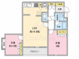 松原タウンホーム 3階 間取り図