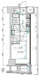 アルテシモコルソ（ARTESSIMO CORSO） 8階 間取り図
