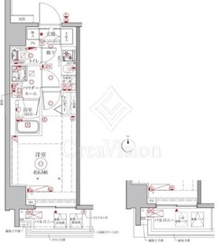 クレイシアIDZ鶴見 11階 間取り図