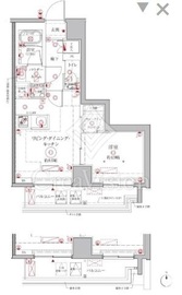 クレイシアIDZ鶴見 11階 間取り図