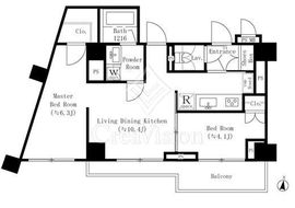 リハイツ長者丸 223 間取り図