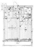 ルーブル早稲田弐番館 1階 間取り図