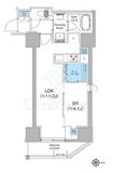 クレヴィアリグゼ蒲田西 1103 間取り図
