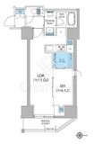 クレヴィアリグゼ蒲田西 303 間取り図
