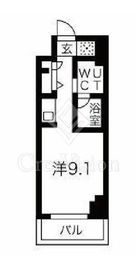 スパシエ東神奈川 9階 間取り図