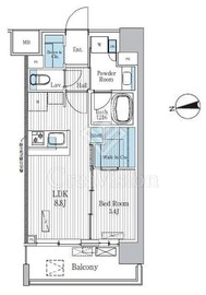 Ｔｅｒｒａ蚕糸の森 605 間取り図