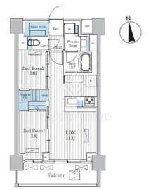 Ｔｅｒｒａ蚕糸の森 607 間取り図