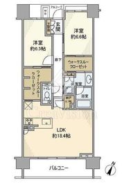 ドレッセWISEたまプラーザ 9階 間取り図
