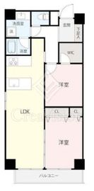 五反田ガーデンハイツ 6階 間取り図