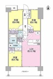 アンビエンテ経堂 603 間取り図