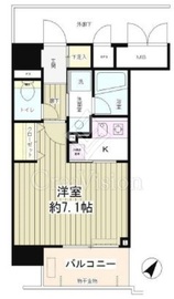 DeLCCS Shinagawa(デルックス品川) 401 間取り図