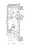 コンシェリア新橋 1205 間取り図