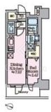 リビオメゾン西麻布 502 間取り図