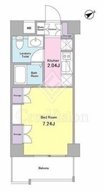 スタイリオ下丸子 206 間取り図