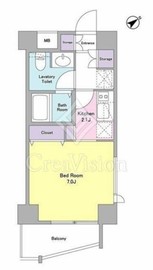 スタイリオ下丸子 508 間取り図