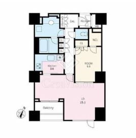 グランドメゾン九段南 8階 間取り図