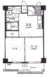 三越ゼームス坂マンション 4階 間取り図