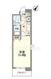 ヴィエント中目黒 204 間取り図