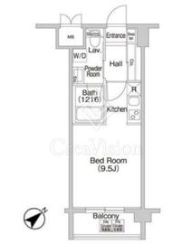 コンフォリア大森町 302 間取り図