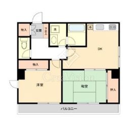 ファミール千歳烏山 7階 間取り図