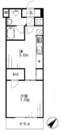 代官山コートヒルズ 102 間取り図