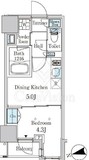 ザ・ライオンズフォーシア外神田 302 間取り図