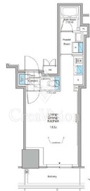 ルフォンプログレ北新宿 908 間取り図