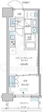 パークアクシス池袋イースト 1205 間取り図