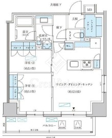 パークアクシス池袋イースト 701 間取り図