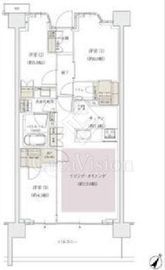 アトラス北赤羽 3階 間取り図
