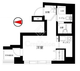 ソリテア四谷荒木町 7階 間取り図