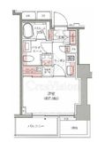 アトラス西早稲田 10階 間取り図