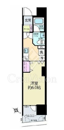 ロワール横濱レムナンツ 10階 間取り図
