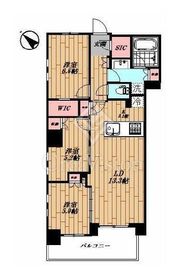 ドレッセ新横浜 2階 間取り図