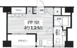 Ti-HIGASHIAZABU 202 間取り図