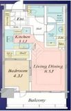 グローバルフロントタワー 5階 間取り図