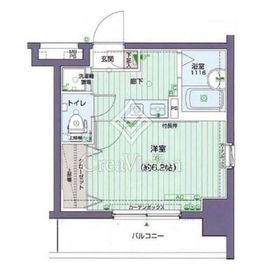メインステージ門前仲町 7階 間取り図