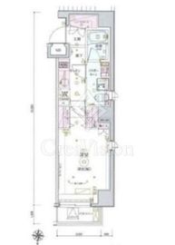 リヴシティ錦糸町参番館 11階 間取り図