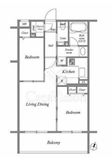レジデンス桜新町スクエア 402 間取り図