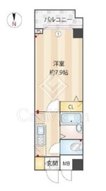 メインステージ広尾 3階 間取り図