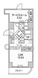 S-RESIDENCE入谷alesia 1201 間取り図