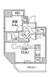 S-RESIDENCE入谷alesia 802 間取り図